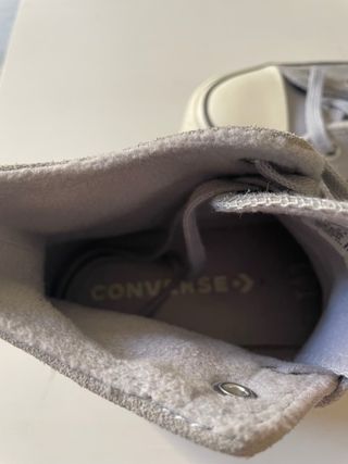 Converse Plataforma Grises Talla 38