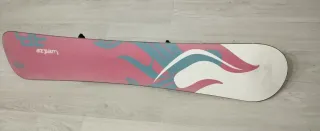 Tabla de Snowboard con Fijaciones Flow