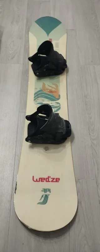 Tabla de Snowboard con Fijaciones Flow
