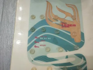 Tabla de Snowboard con Fijaciones Flow