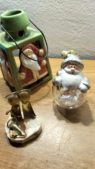 Decorazioni Natale Ceramica Vetro Metallo Pietra