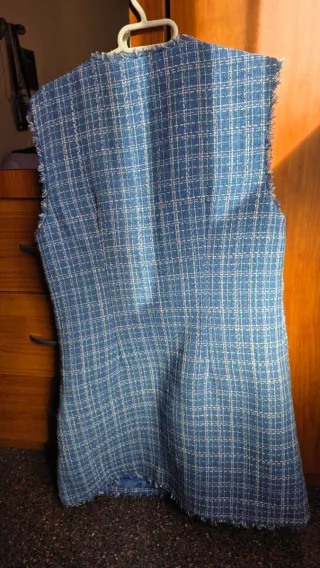 Vestido Salsa azul talla L