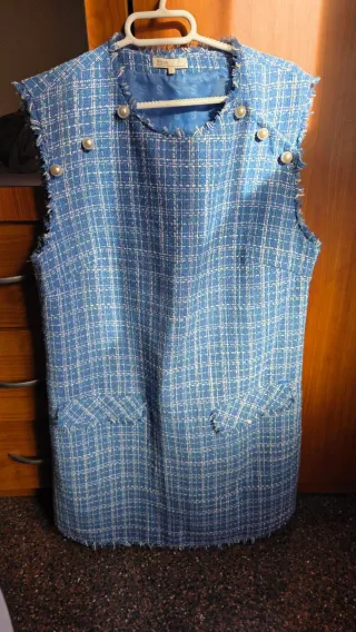 Vestido Salsa azul talla L