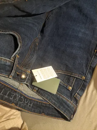 Vaqueros Hackett Azules