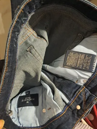 Vaqueros Hackett Azules