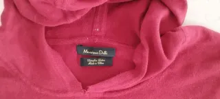 Jersey Massimo Dutti con capucha rojo