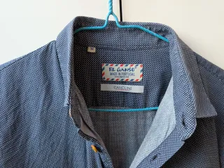 Camisa El Ganso Talla S Puntos Blancos