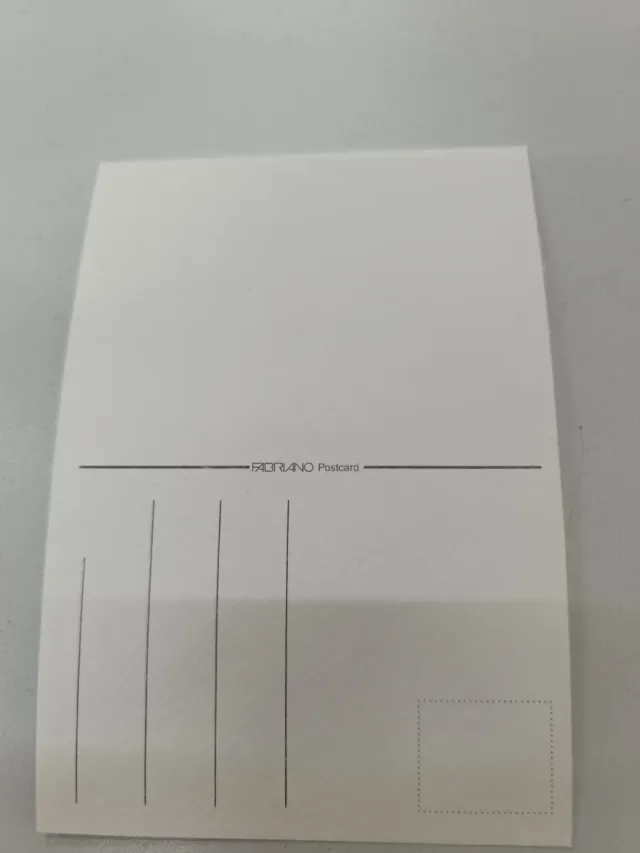 Ilustración acuarela original de gnomo. Postal.