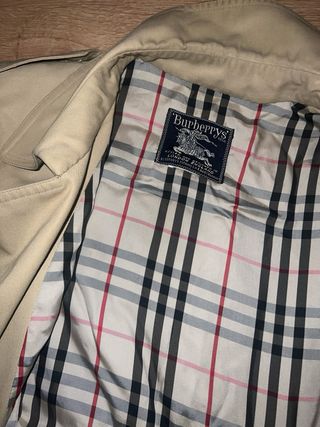 Gabardina Burberry Beige
