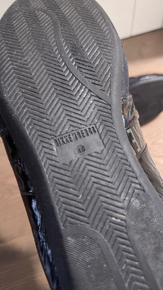 Scarpe Bikkembergs lucide blu scuro