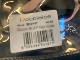 Occhiali da dole Doubleice donna colore rosa