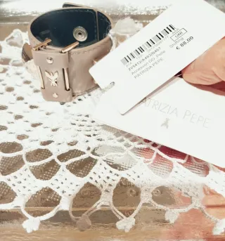 Bracciale Patrizia Pepe Beige/Oro