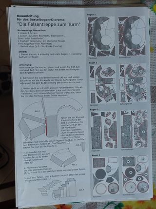 Diorama Lord of the Rings - Die Felsentreppe