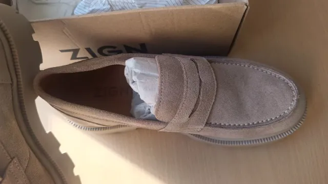 Mocasines Zing Beige Mujer