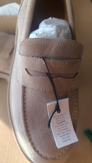 Mocasines Zing Beige Mujer