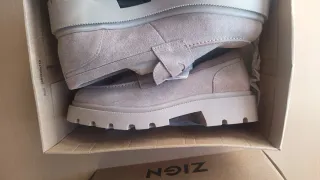 Mocasines Zing Beige Mujer