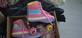 Pattini Apollo bambina arcobaleno 35