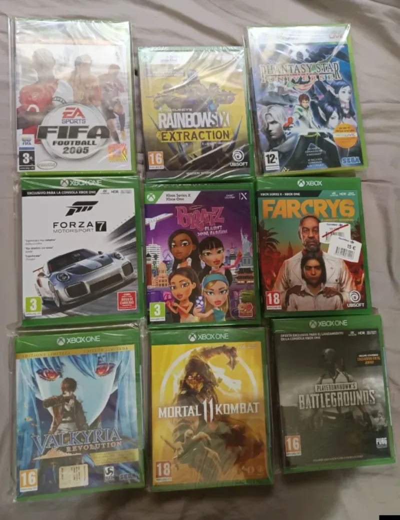 Imagen de Lote 9 Videojuegos Xbox One Precintados