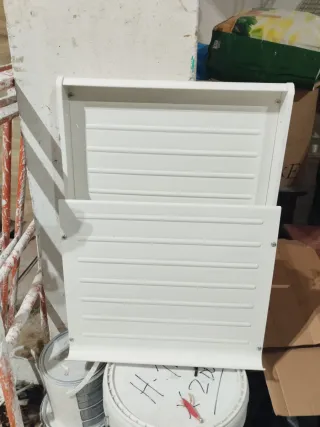 Zapatera Metálica Ikea Blancas son tres en total