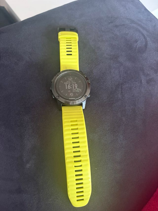 Garmin Fenix 5X Sapphire Amarillo