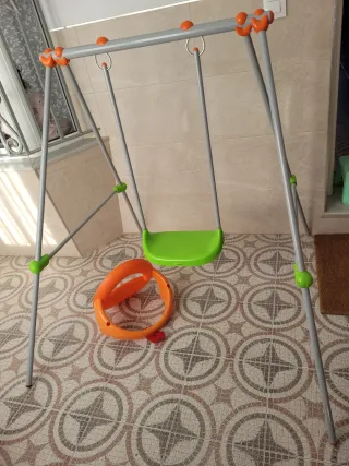 Columpio Smoby Metal para bebé