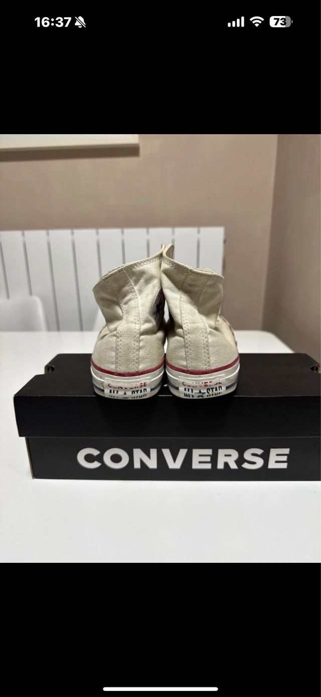 Zapatillas Converse Niña Beige/Blanco