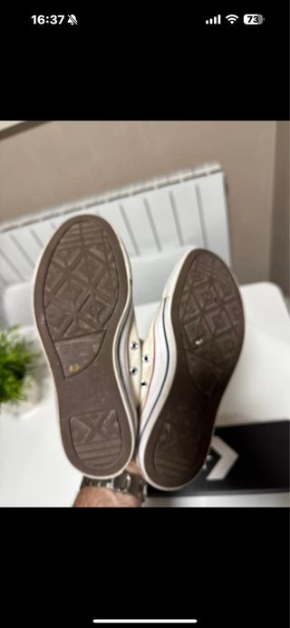 Zapatillas Converse Niña Beige/Blanco