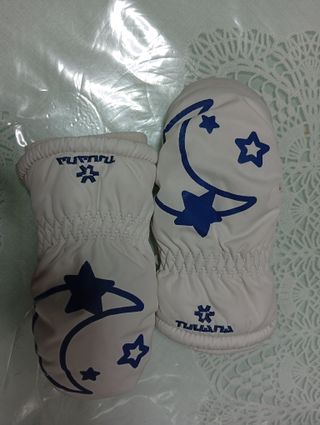 Guantes de Nieve Infantiles Luna y Estrellas