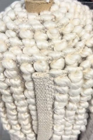 Grande tappeto bianco