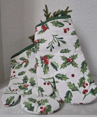 Manoplas Horno Navideñas