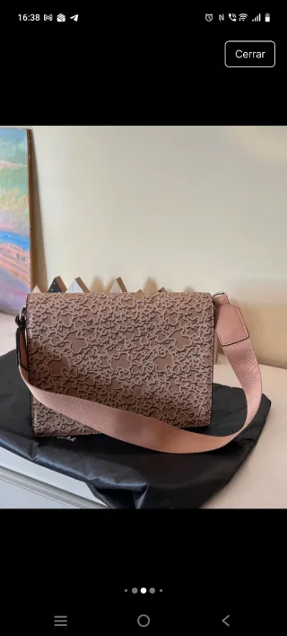Bolso Tous Nuevo Beige/Rosa