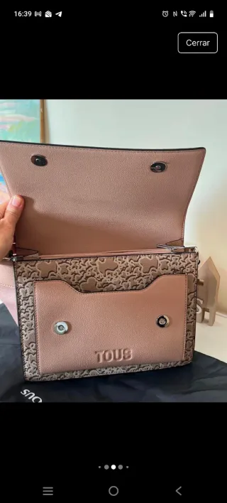 Bolso Tous Nuevo Beige/Rosa