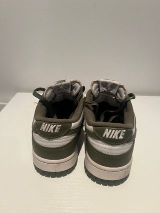 Nike Dunk Low Verde y Blanco