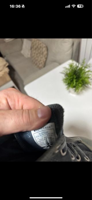 Zapatillas Converse Niña Gris y Rojo