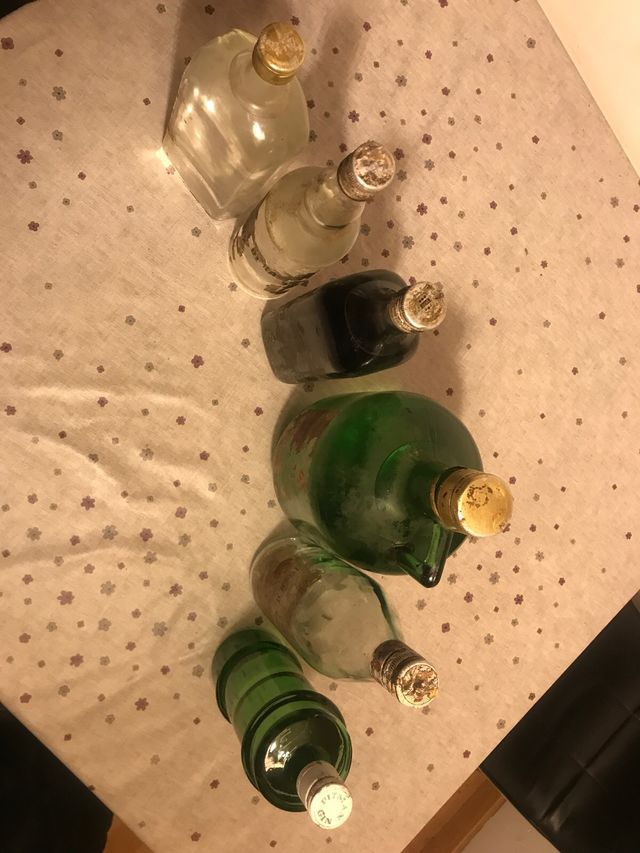 Bottiglie antiche inedite 1970 Badalona Pitman