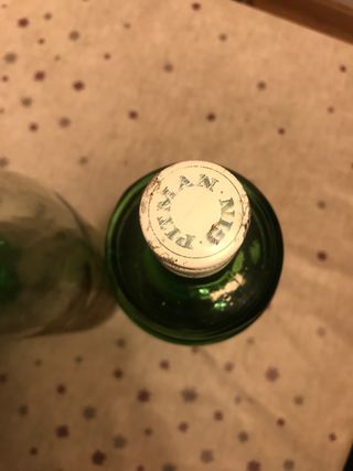 Bottiglie antiche inedite 1970 Badalona Pitman