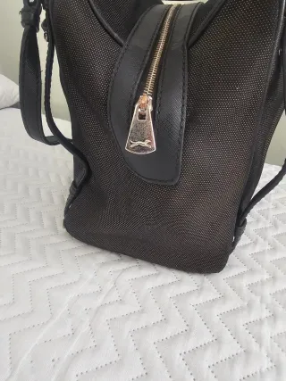 Bolso Bimba y Lola Negro y Plateado