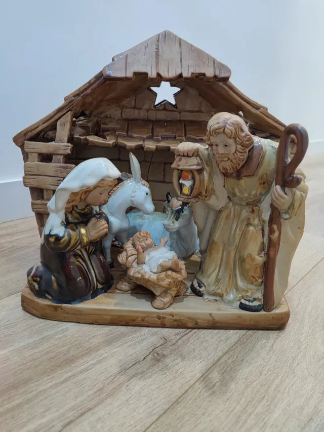 Nacimiento Belén Navidad Cerámica