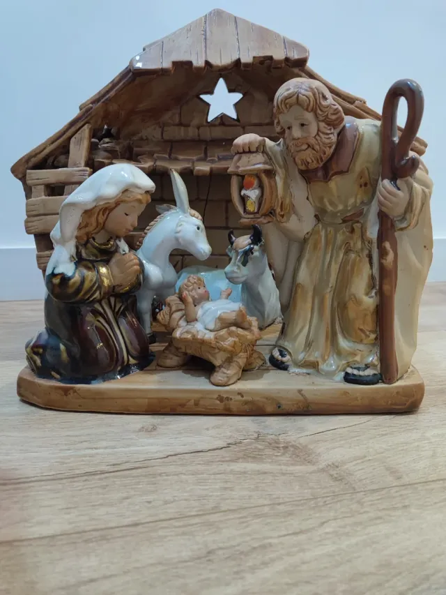 Nacimiento Belén Navidad Cerámica