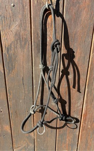 Cabezada Cuadra Waldhausen Knot Negra