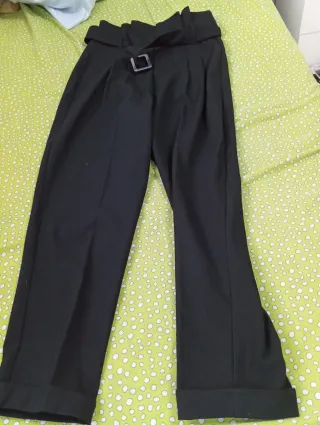 Pantalón de vestir negro mujer