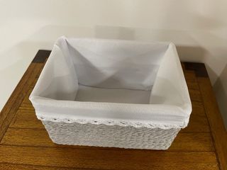 Estantería auxiliar madera y tela