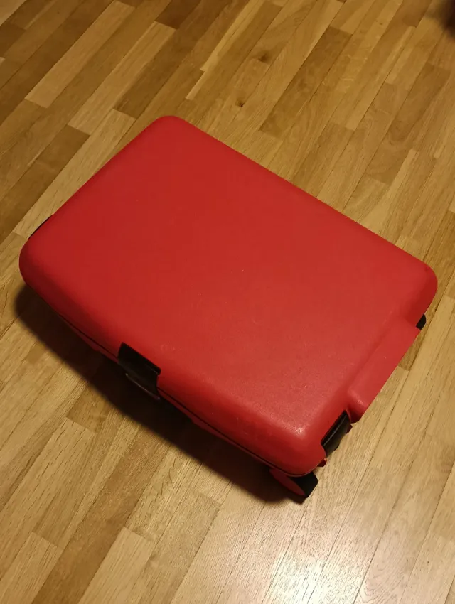 Maleta trolley Samsonite roja