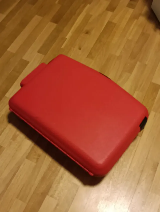Maleta trolley Samsonite roja