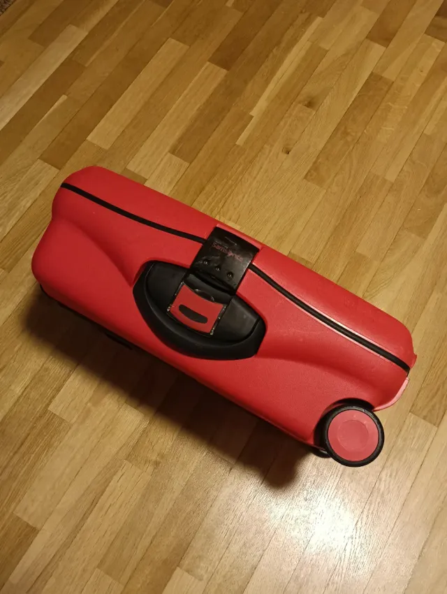 Maleta trolley Samsonite roja