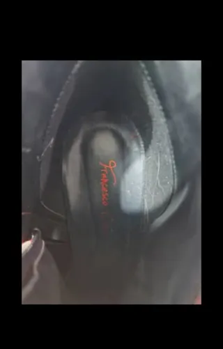 Stivaletto donna rosso Francesco Milano, n.37