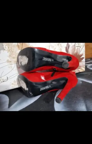 Stivaletto donna rosso Francesco Milano, n.37