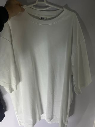 Camiseta Uniqlo Blanca Talla XL