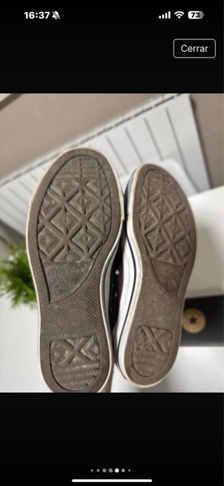 Zapatillas Converse niña grises