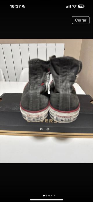 Zapatillas Converse niña grises